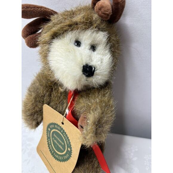 Boyds Bears The Archive Collection White Bear With Antlers - Picture 2 of 2